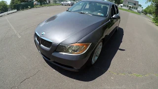 4K Review 2006 BMW 330i Sport Pkg 6-Speed Manual E90 Virtual Test-Drive and Walk around