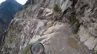 Killar to Kishtwar Cliffhanger Road - Solo Ride on one of the deadliest roads of the World