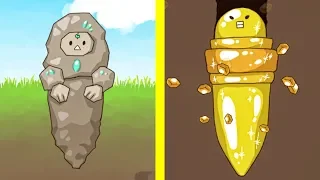 GOLD DRILL Evolution! - Android New Game 2018