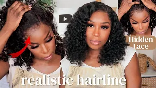 A Wig for Girls that LOVE & HATE Baby Hairs! Realistic Edges Natural Wig Glueless Install