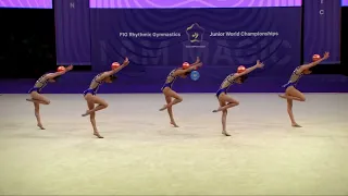 Türkiye (TUR) - 2023 Rhythmic Junior Worlds Qualifications 5HO Group