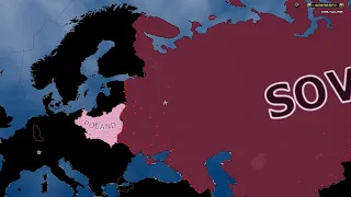 Ultra Tech Poland vs Soviet Union | HOI4 Timelapse