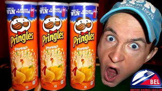 3 Pringles Tubes Speed Challenge (Online Eating Contest) | £50 Cash Prize