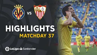 Highlights Villarreal CF vs Sevilla FC (4-0)
