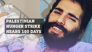 Palestinian prisoner nears 100 days of hunger strike