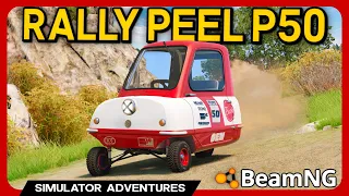 World's SMALLEST Rally Car! - BeamNG Peel P50 Mod UPDATE