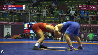 1/8 FS - 86 kg: G. DORO (ITA) v. I. NEDEALCO (MDA)