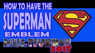 DCUO How to have the Superman emblem
