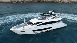 £ 3,495,000  Sunseeker 86 Yacht 2014 "RIANNA" For Sale