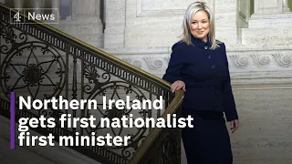Sinn Fein's Michelle O'Neill becomes Northern Ireland’s first nationalist first minister