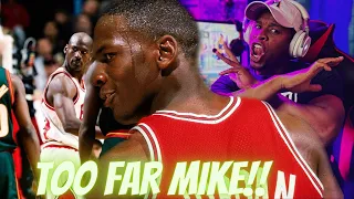 9 Times Michael Jordan Went TOO FAR MIKE IT's TOO FARR!!