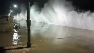 7 novembre 2022 - Marée haute et houle longue - Saint-Malo Rochebonne