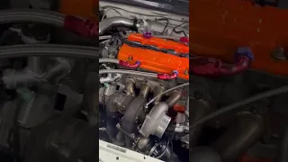 BIG CAMMED TURBO H22 PRELUDE!! #shorts #viral
