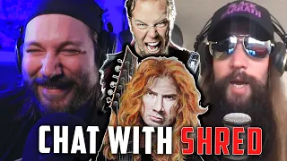 Metallica vs Dave Mustaine, Guitar Heroes, Religion and Morality ft. Shred  | Awful Music Podcast