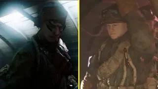 Call of Duty WWII vs Battlefield V - Airborne Parachute Landing Sequence Comparison