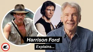 Harrison Ford On De-Aged Indiana Jones & the Real Reason He Joined Marvel | Explain This | Esquire