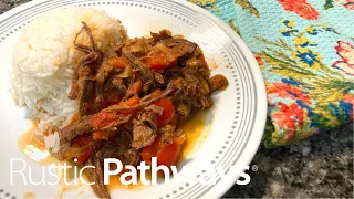 Rustic Eats | Mouth-Watering + Easy Recipe for Carne Ripiada Dominicana🇩🇴