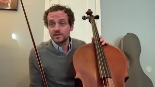 Old German factory cello (ca. 1910) demo