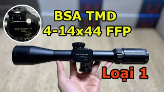 KÍNH NGẮM BSA TMD LOẠI 1 | KÍNH NGẮM BSA TMD 4-14x44 FFP | KÍNH NGẮM BSA TMD CÔNG TY | KÍNH NGẮM BSA