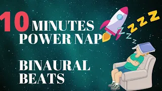 (10mins ) Super Power Nap 10minutes energy boost binaural beats☄️| #energeticmusic  #binauralbeats