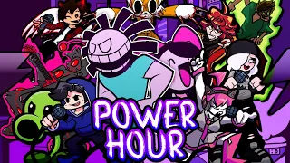 Power Hour but Every Turn a Different Character Sings 🎶⚡ (FNF Twinsomnia Everyone Sings It)