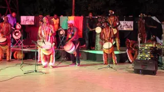 Bassidi Koné (Bwazan) with Petit Adama Diarra, Bamako, Mali - October 2014