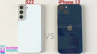 Samsung Galaxy S22 vs Apple iPhone 13 Speed Test and Camera Comparison
