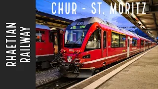 UNESCO World Heritage Railway - Cab Ride fom CHUR to ST. MORITZ