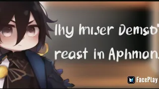 My inner Demon's react to Aphmau  .