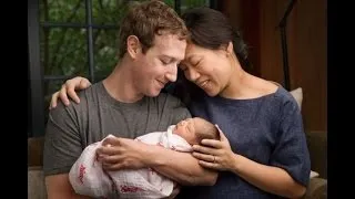 Zuckerberg é pai de uma menina e doa fortuna