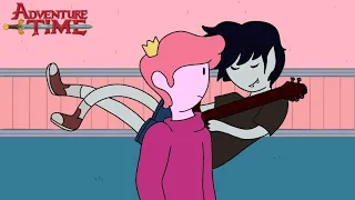 "Bad little girl," but it's Prince Gumball and Marshall Lee