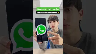 A nova atualização do WhatsApp! Atualização #dicas #celular #whatsapp