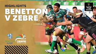 3 Minute Highlights: Benetton v Zebre | Round 3 | Guinness PRO14 Rainbow Cup