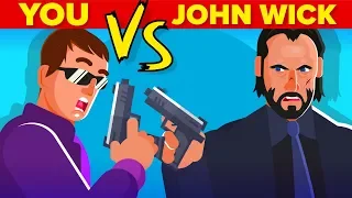 YOU vs JOHN WICK - How Can You Defeat and Survive Him (John Wick Movie 2019)