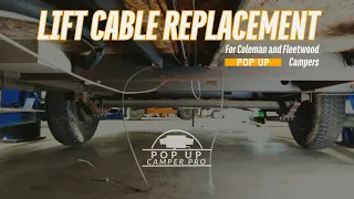 How To Replace Pop Up Camper Lift Cables