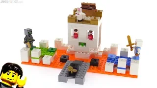 LEGO Minecraft The Skull Arena review! New figures! 21145