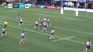 Coventry Rugby 35 - 12 Nottingham Rugby | Match Highlights | 2021/22 Championship Round 7