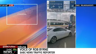 PSA Strike | Traffic chaos in Johannesburg's M1 highway: Rob Byrne