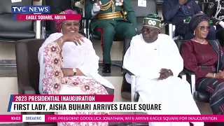 First Lady, Aisha Buhari Arrive Eagle Square