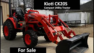 KIOTI CK20S Compact Utility Tractor ￼