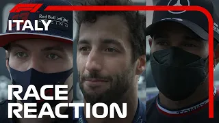 Drivers' Post-Race Reaction | 2021 Italian Grand Prix