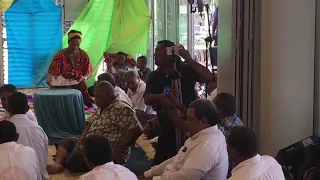 Vakasenuqanuqa - Vuvale Valelevu e Suva Na Turaga Bale na Tui Cakau & Speaker of the Parliament of F