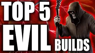 Skyrim - Top 5 Evil Builds