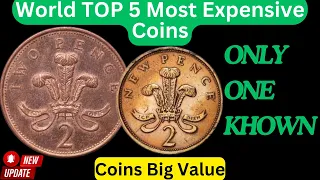 "World TOP 5 MOST EXPENSIVE UK Pennies: Worth Millions IF YOU HAVE THESE ? @CoinsHeritage1