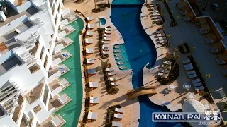 Piscina PoolNatural para la cadena hotela Q Hotels