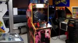 Atari's Maximum Force Arcade Machine!  Lightgun awesomeness !  The Cool Dedicated Cabinet