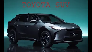 ТОЙОТА НОВЫЙ электрический КРОССОВЕР Toyota bZ4X NEW ELECTRIC SUV