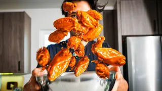 why chicken wings ALWAYS taste better at restaurants