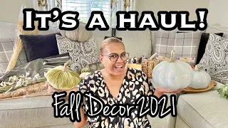 FALL COLLECTIVE HOME DECOR HAUL 2021 • Hobby Lobby, HomeGoods, Target, TJMaxx, Dollar Tree