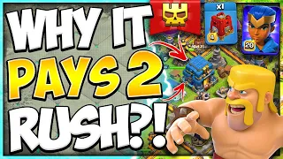 Is this Your Future in Clash of Clans?! Why Do Players Really Rush Their Accounts in Clash of Clans